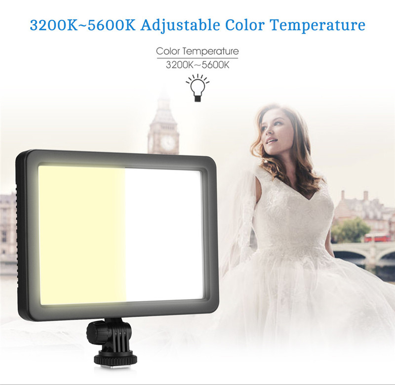Lightdow PC - K128C 128 LED Video Light Dimmable Ultra High Power Panel for Digital SLR Cameras Camcorders Lightdow PC - K128C 128 LED Video Light Dimmable Ultra High Power Panel for Digital SLR Cameras Camcorders
