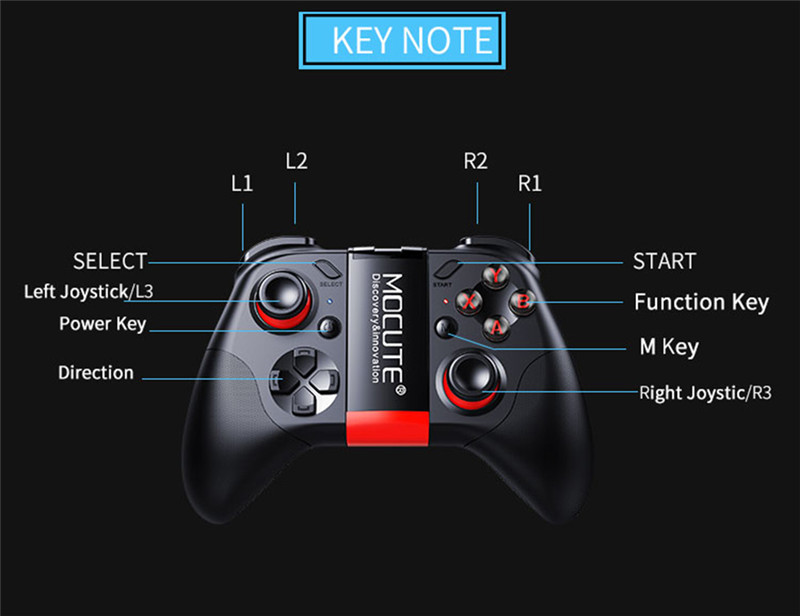 MOCUTE - 054 Game Controller Bluetooth