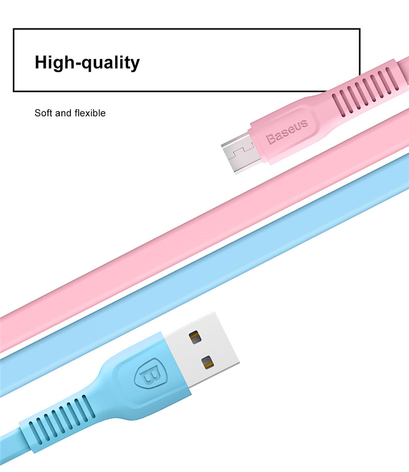 Baseus Micro USB Cable 2A Fast Charging Data Transmission Cord 1M Baseus Micro USB Cable 2A Fast Charging Data Transmission Cord 1M