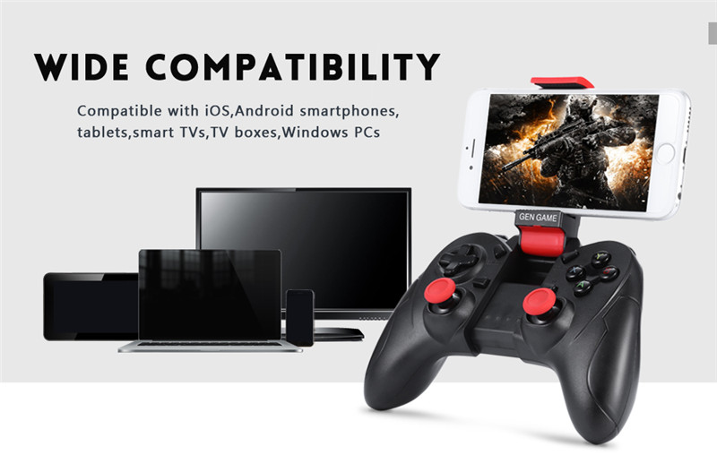  GEN GAME S6 Bluetooth Gamepad Game Controller iOS Android Tablet PC TV