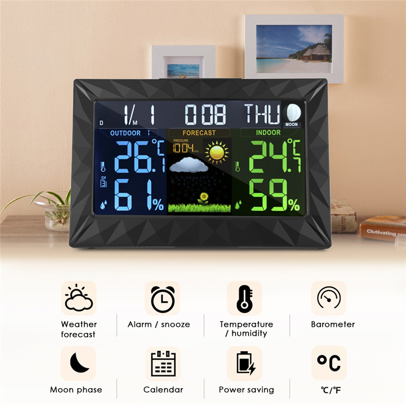 TS - Y01 Weather Station Temperature / Humidity Monitor