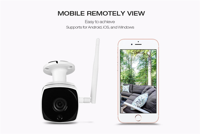 SN - IPC - HR02 HD 720P wireless wifi IP security camera IR night vision