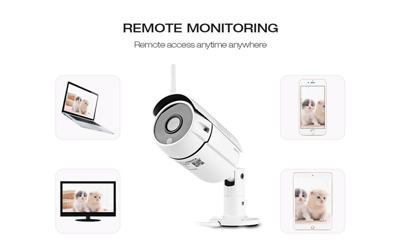 HR01 HD 720P wifi IP security camera IR night vision