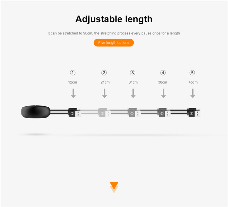 1M Mcdodo 8 Pin Cable Organizer 1.5A Fast Charging Data Cord 1M Mcdodo 8 Pin Cable Organizer 1.5A Fast Charging Data Cord