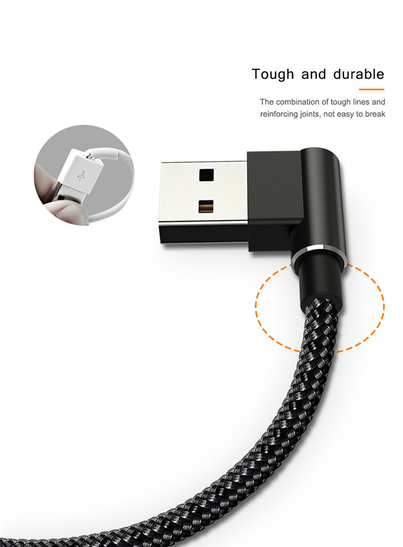 Mcdodo Dual Elbow Type 8 Pin Data Transmission Sync Cord 1.8M iphone