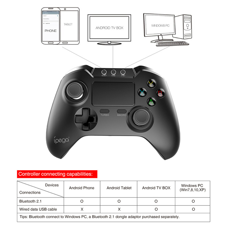  IPEGA PG - 9069 Bluetooth Gamepad Touch Pad 