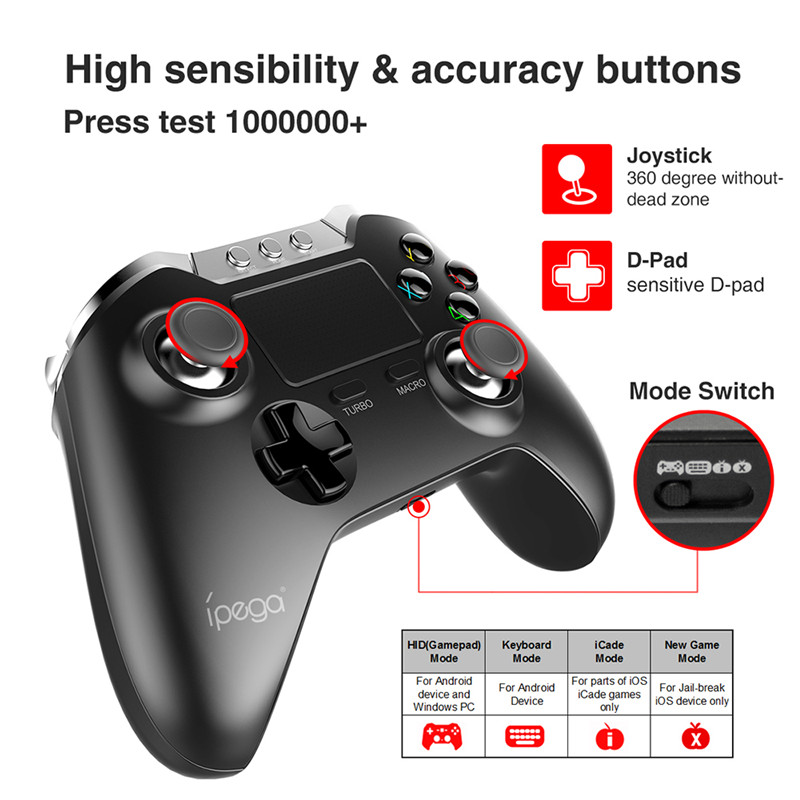 IPEGA PG - 9069 Bluetooth Gamepad Touch Pad IPEGA PG - 9069 Bluetooth Gamepad Touch Pad