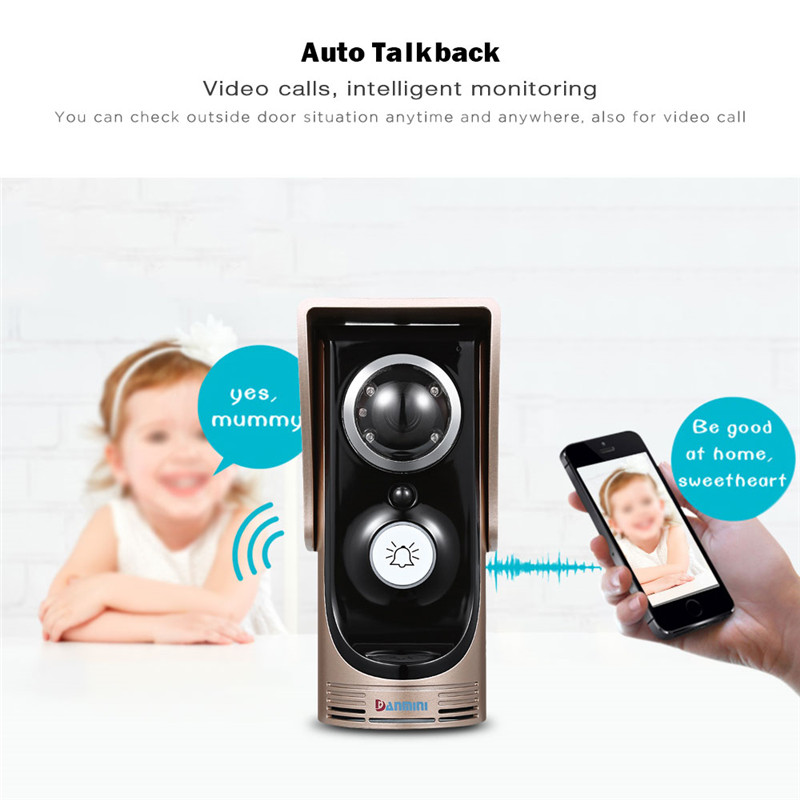 DANMINI 720P wifi video doorbell