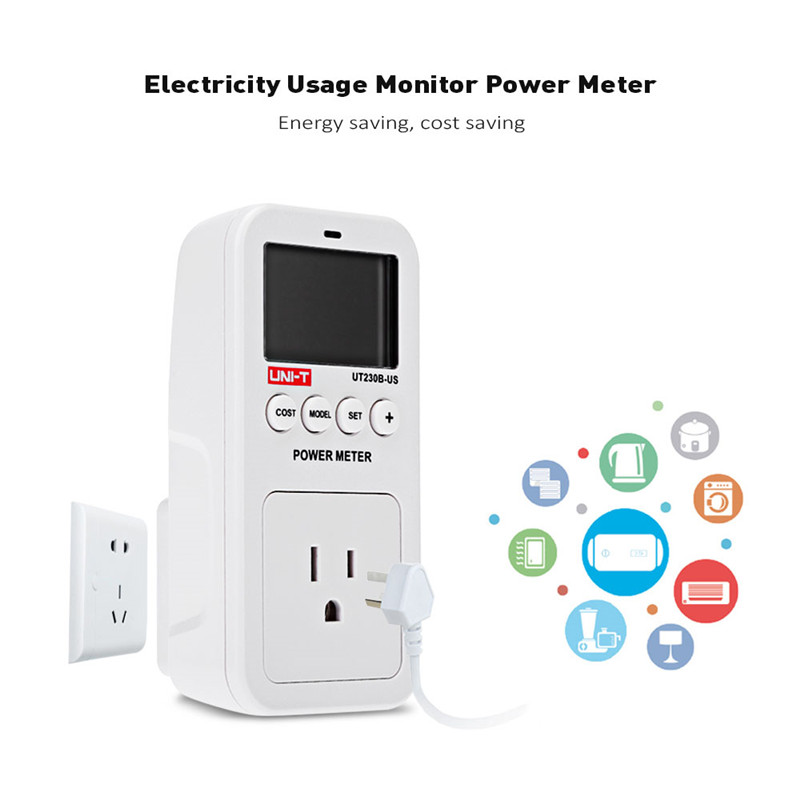 UNI - T UT230B - US Electricity Usage Monitor Power Meter