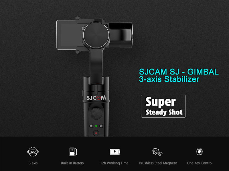 SJCAM SJ - GIMBAL 3-axis Stabilizer Photography PTZ for Action Camera