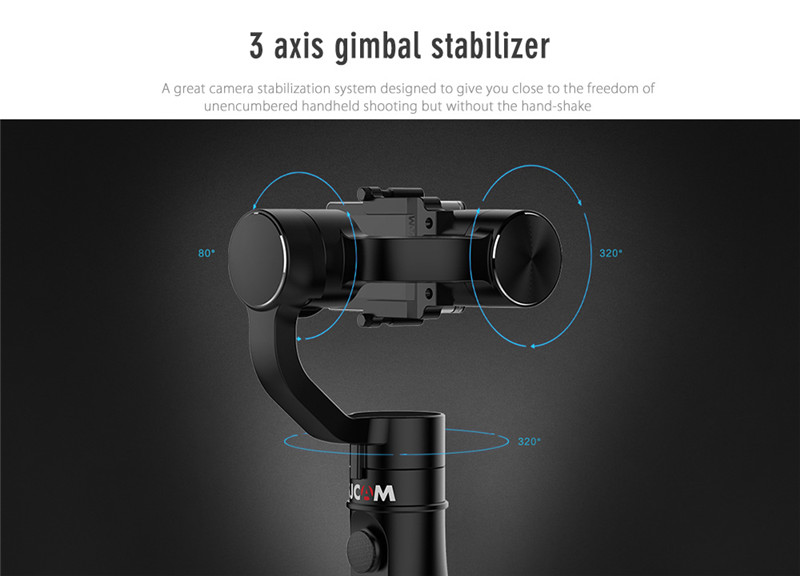 SJCAM SJ - GIMBAL 3-axis Stabilizer Photography PTZ for Action Camera