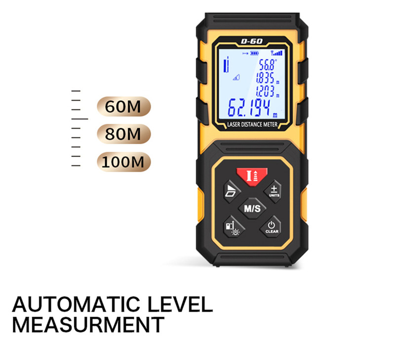 Laser Rangefinder Distance Meter Digital Measure Tool