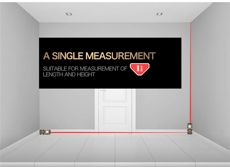 Laser Rangefinder Distance Meter Digital Measure Tool