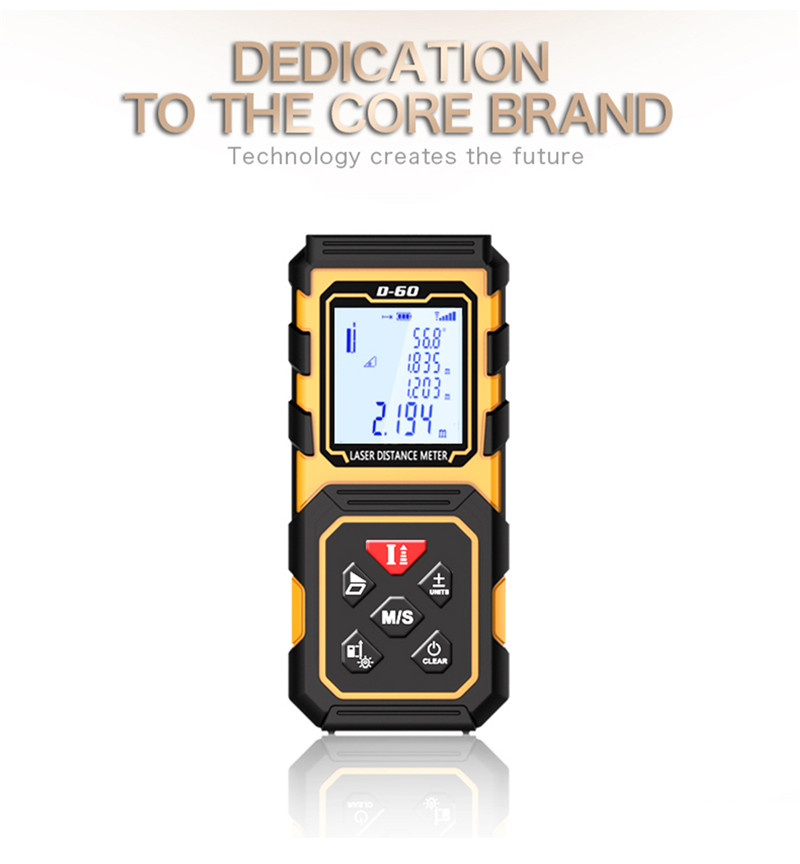 Laser Rangefinder Distance Meter Digital Measure Tool