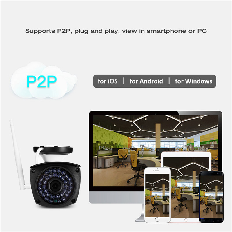 SV3C SV - B06W - 1080P 1.3MP WiFi Camera Outdoor Security Surveillance CCTV