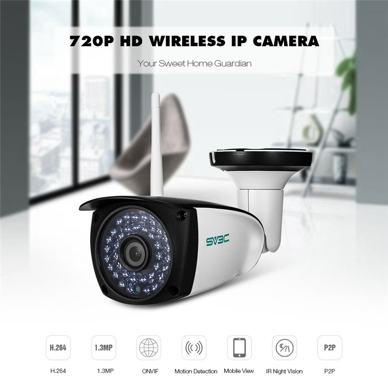 SV3C SV - B06W - 720P WiFi Camera Outdoor Security Surveillance CCTV SV3C SV - B06W - 720P WiFi Camera Outdoor Security Surveillance CCTV