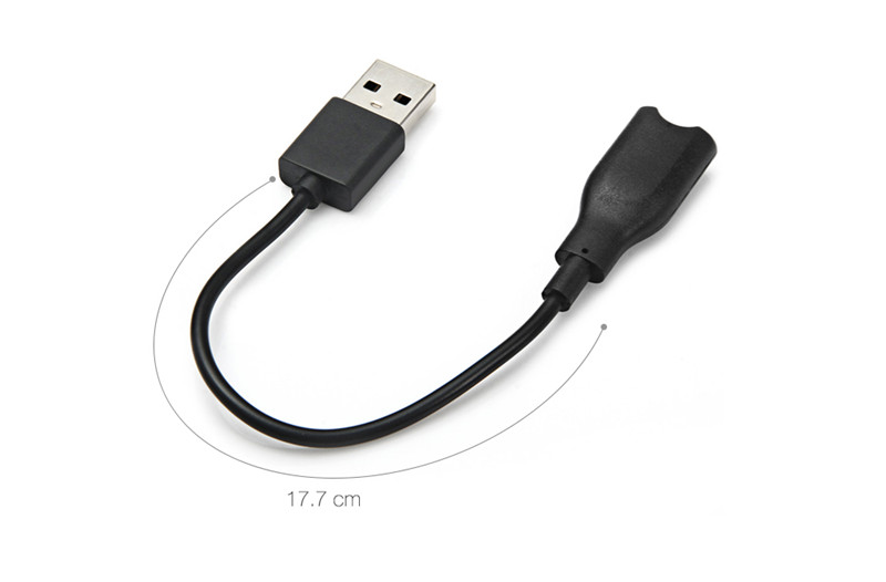 USB Power Fit Charger Cable for Xiaomi Mi Band Smart Bracelet