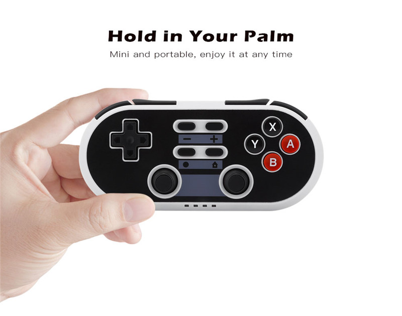 GP05 Classic Game Controller Wireless Mini Pad with Sleep Mode