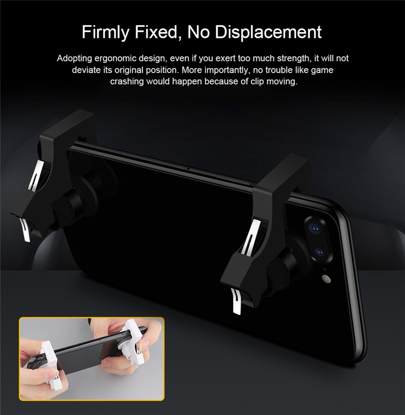 1 Pair for PUBG Mobile Game Fire Button Aim Key Trigger L1 R1 Controller 1 Pair for PUBG Mobile Game Fire Button Aim Key Trigger L1 R1 Controller