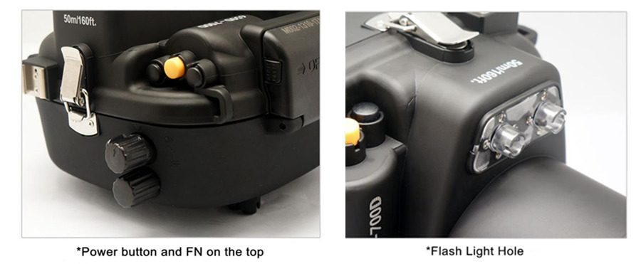 Canon 700D 650D T5I T4I waterproof case Fisheye fisheye adaptor