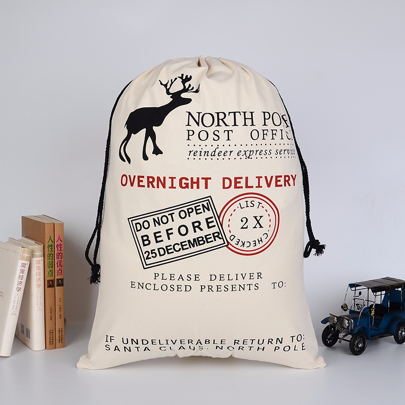 Christmas Gift Large Canvas Santa sacks Bags Christmas Gift Large Canvas Santa sacks Bags