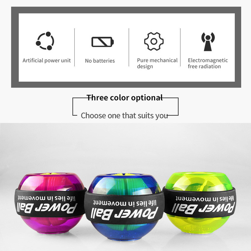 Power Wrist Ball Led Gyroscope Power Wrist Ball Led Gyroscope