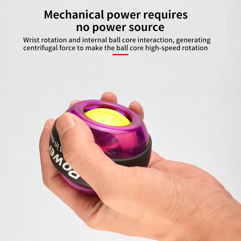 Power Wrist Ball Led Gyroscope