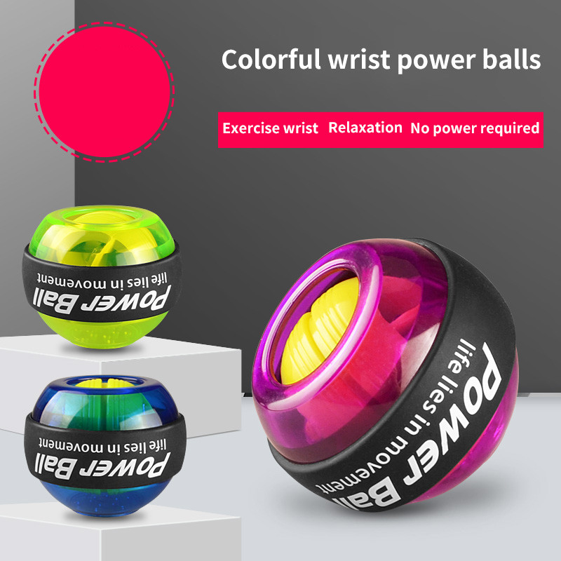 Power Wrist Ball Led Gyroscope