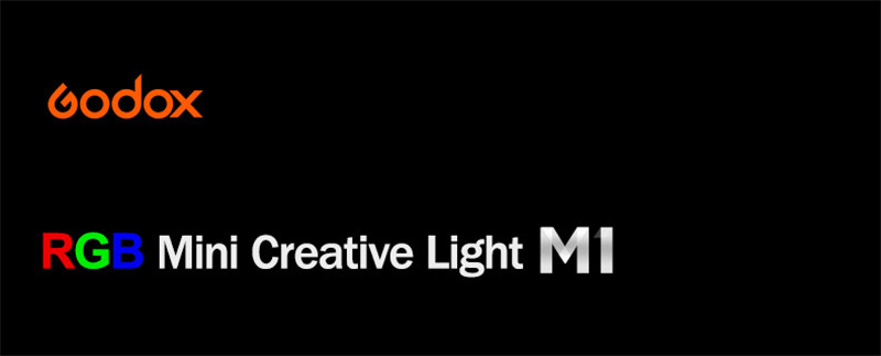 Godox M1 RGB LED mini creative on-camera video light