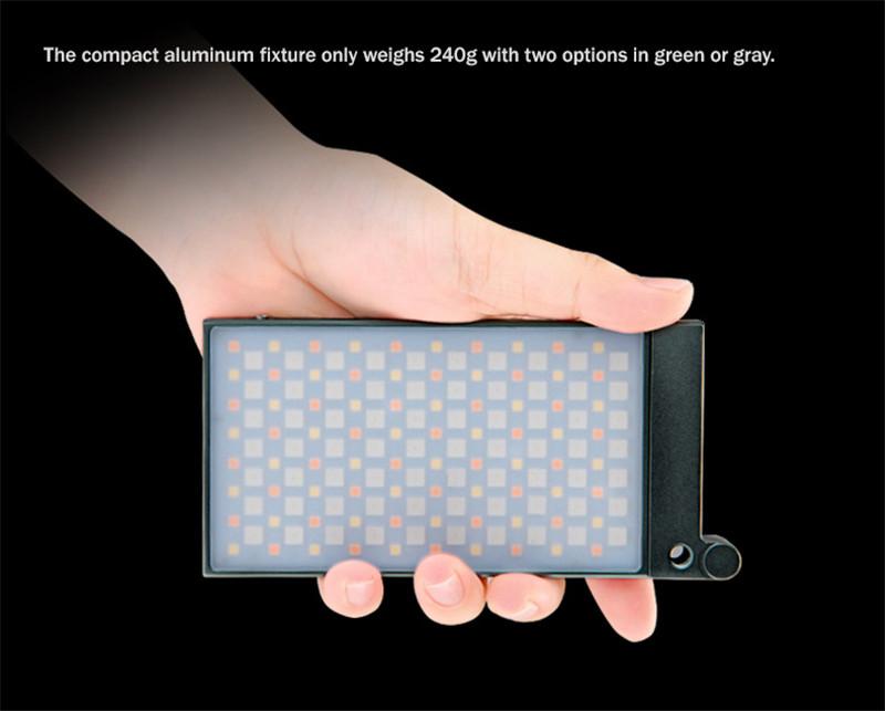 Godox M1 RGB LED mini creative on-camera video light Godox M1 RGB LED mini creative on-camera video light