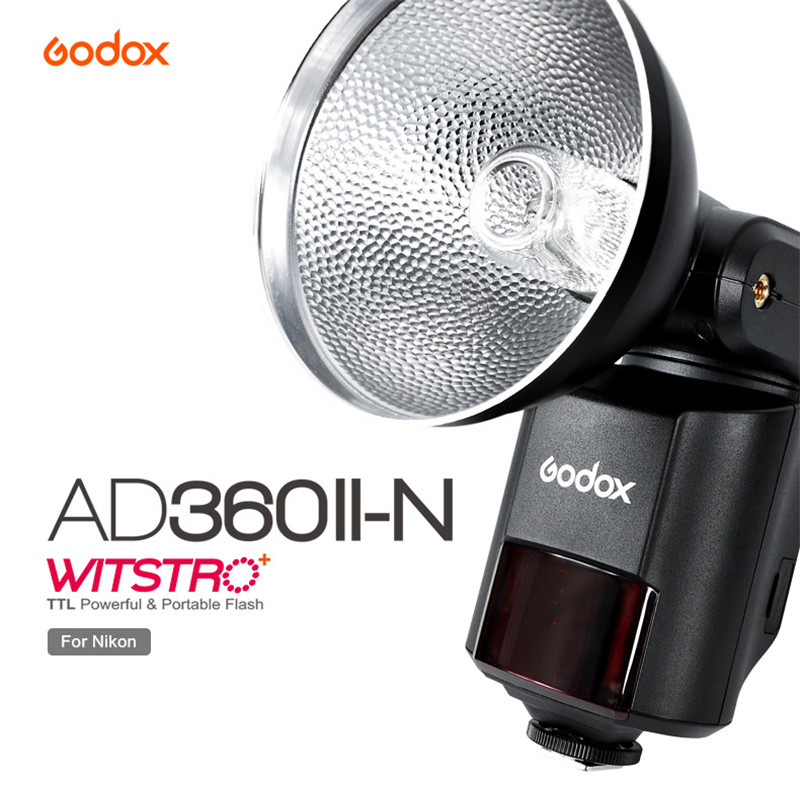 Godox AD360II-N TTL on/off-camera flash speedlite 2.4G wireless X system for nikon Godox AD360II-N TTL on/off-camera flash speedlite 2.4G wireless X system for nikon