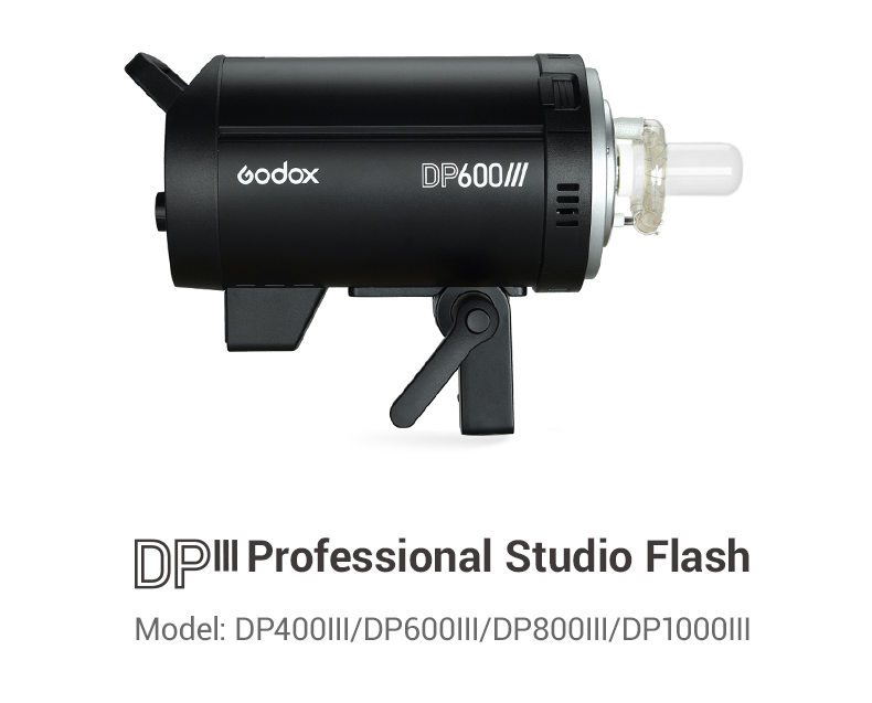 Godox DP800III professional 5600K 600W 2.4G wireless X system strobe studio flash light