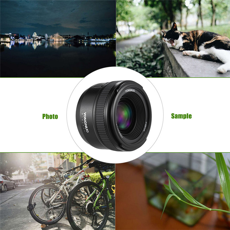 Yongnuo 35mm F2.0 lens wide angle auto focus lens for nikon