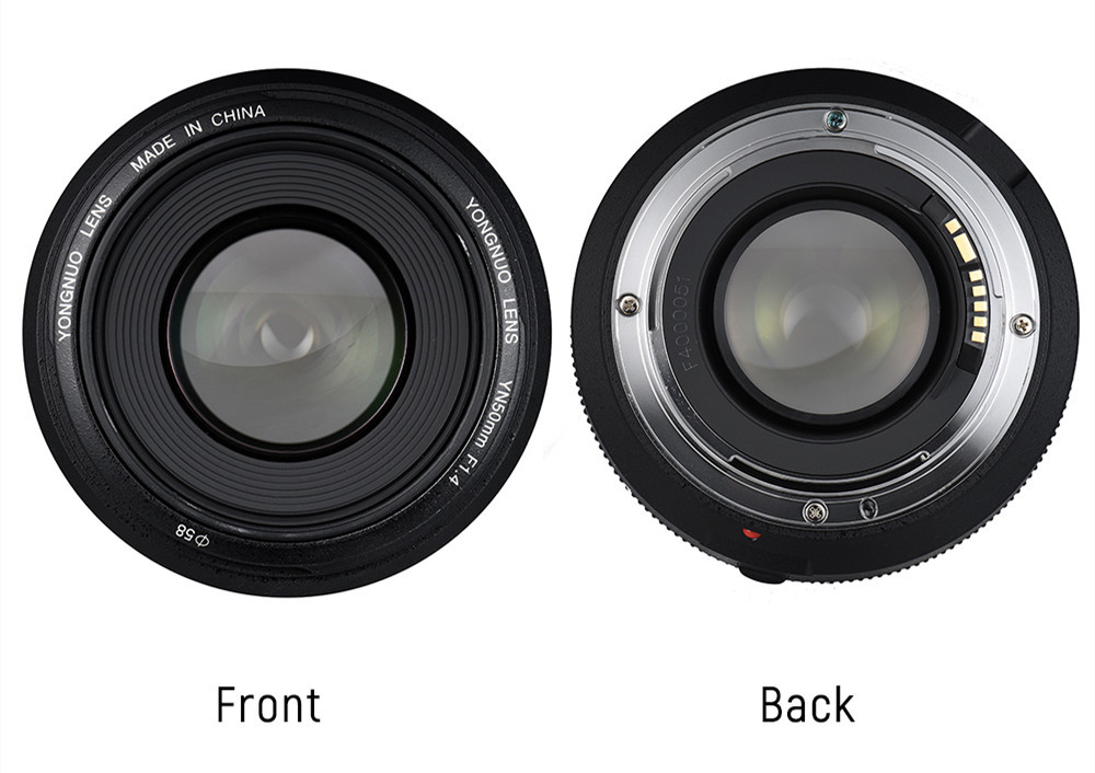 YONGNUO 50mm F1.4 large aperture auto focus lens for canon YONGNUO 50mm F1.4 large aperture auto focus lens for canon