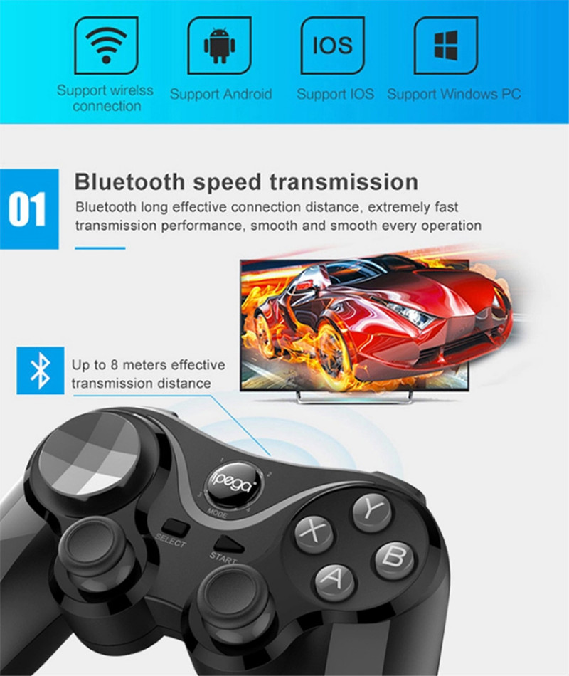 IPega PG-9128 wireless gamepad bluetooth pubg game controller