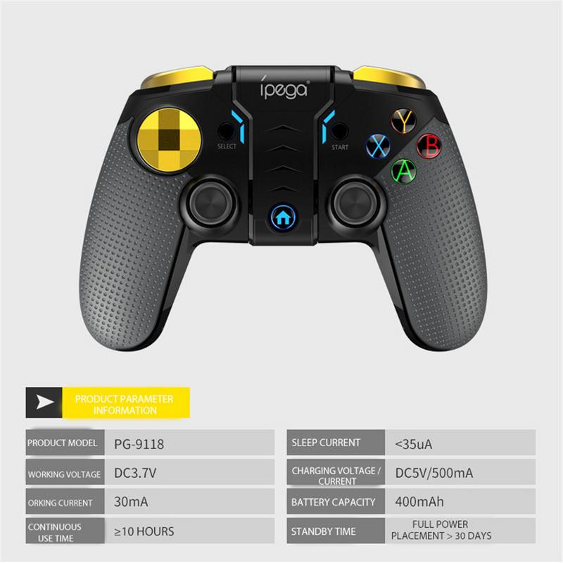 IPega PG-9128 wireless gamepad bluetooth pubg game controller IPega PG-9118 wireless gamepad bluetooth pubg game controller