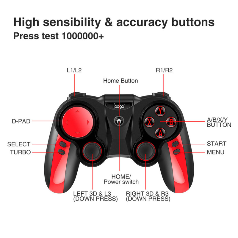 IPEGA PG-9089 pirate wireless bluetooth gamepad telescopic controller IPEGA PG-9089 pirate wireless bluetooth gamepad telescopic controller
