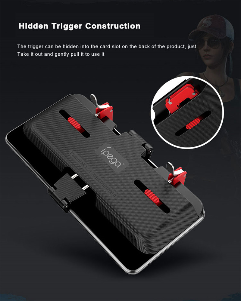Ipega PG-9137 pubg mobile game trigger fire button aim L1 R1 key Ipega PG-9137 pubg mobile game trigger fire button aim L1 R1 key