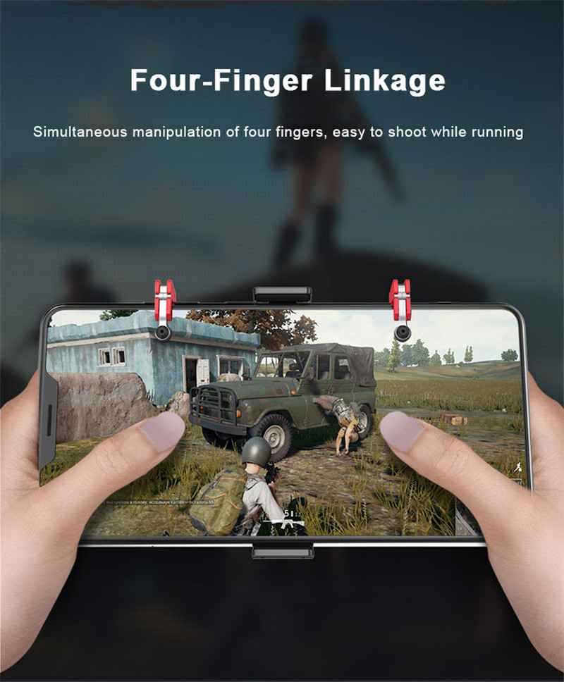 Ipega PG-9137 pubg mobile game trigger fire button aim L1 R1 key