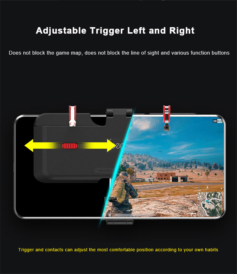 Ipega PG-9137 pubg mobile game trigger fire button aim L1 R1 key