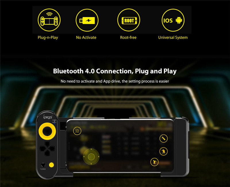 Ipega PG-9167 gamepad trigger pubg controller mobile joystick Ipega PG-9167 gamepad trigger pubg controller mobile joystick