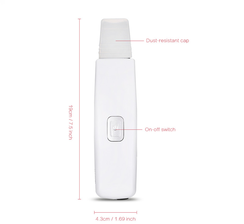 K-SKIN KD8070 electric ultrasonic facial skin scrubber