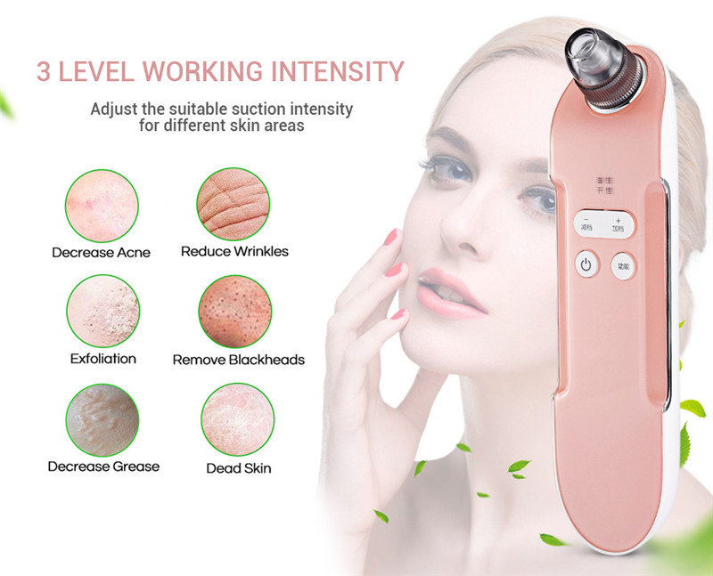 K-SKIN KD803A vacuum suction blackhead remover pore facial cleaner K-SKIN KD803A vacuum suction blackhead remover pore facial cleaner