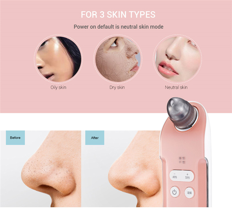K-SKIN KD803A vacuum suction blackhead remover pore facial cleaner K-SKIN KD803A vacuum suction blackhead remover pore facial cleaner