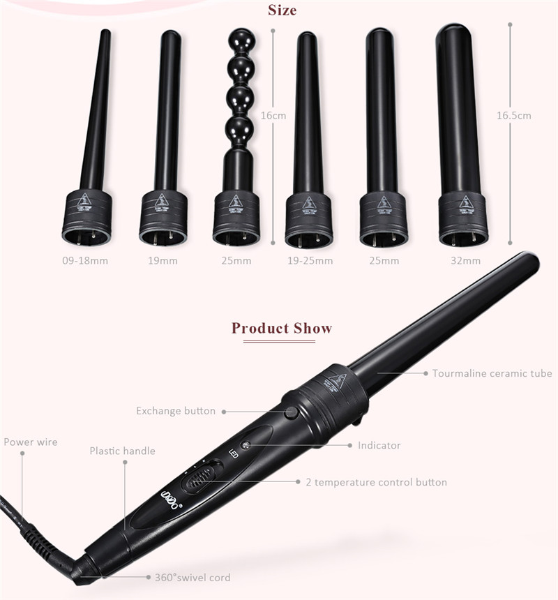 DODO electric hair curling iron curler roller