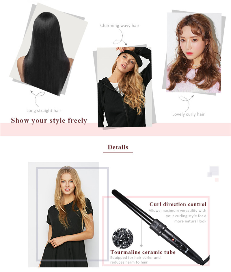 DODO electric hair curling iron curler roller DODO electric hair curling iron curler roller