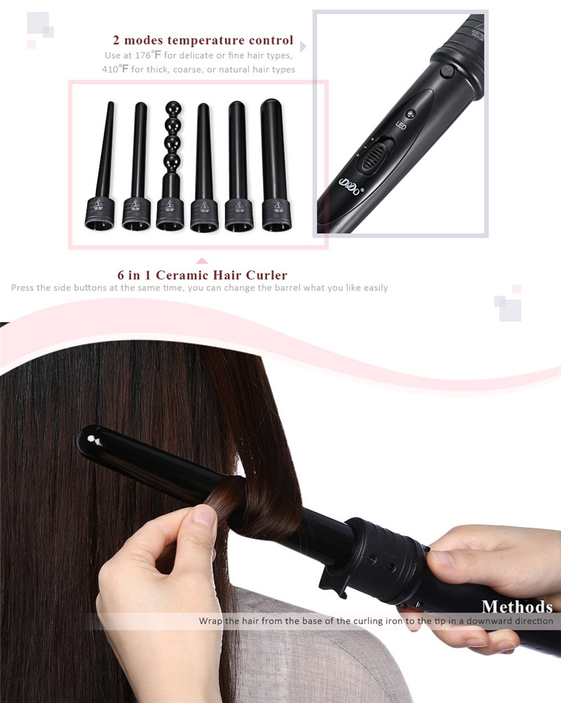 DODO electric hair curling iron curler roller