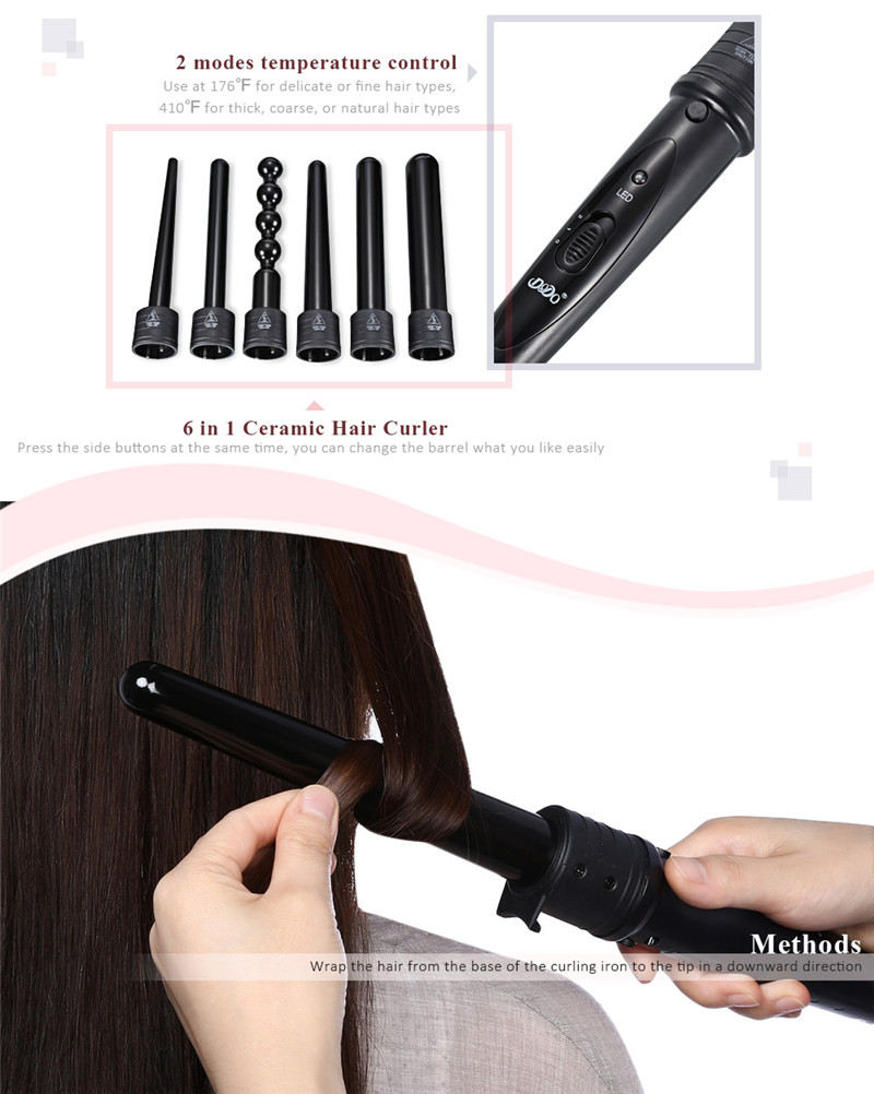 DODO electric hair curling iron curler roller DODO electric hair curling iron curler roller
