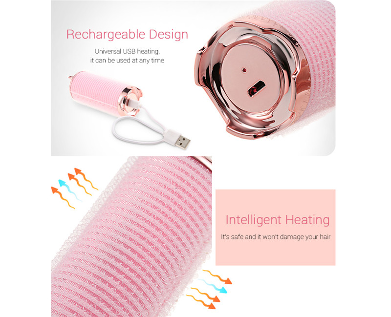 mini bangs USB rechargeable hair roller curler mini bangs USB rechargeable hair roller curler