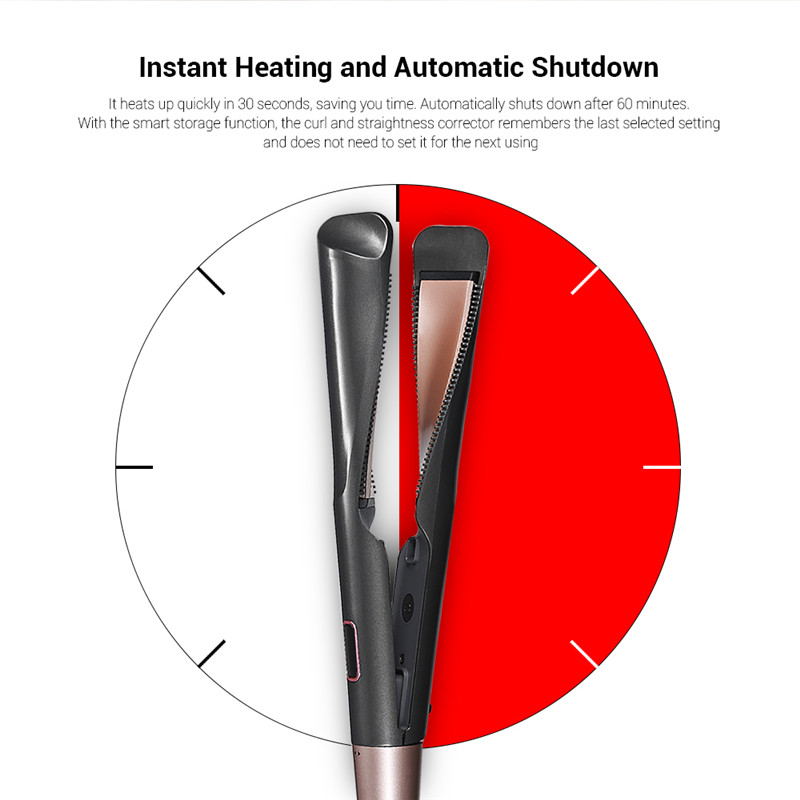 Gustala 2-In-1 hair curing irons hair culer straightener Gustala 2-In-1 hair curing irons hair culer straightener